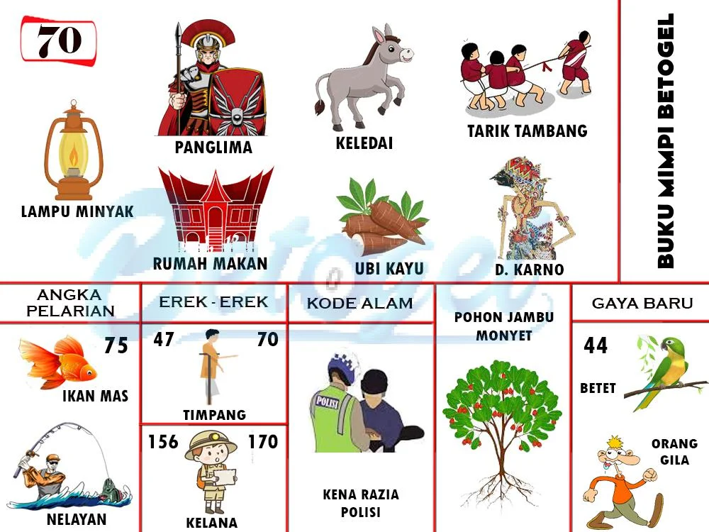 buku mimpi erek erek togel 70